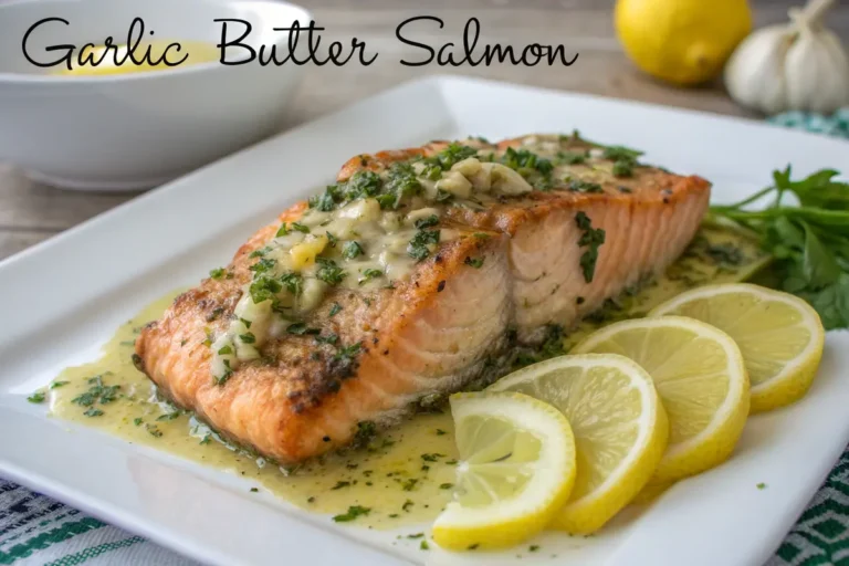 garlic butter salmon