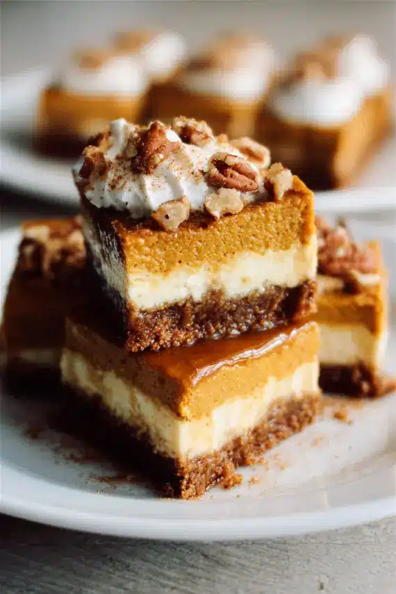 Gingersnap cookies used for the crust of pumpkin cheesecake bars