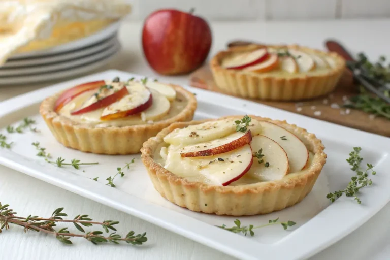 Gluten Free Apple Brie Tarts