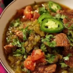 green chile beef stew