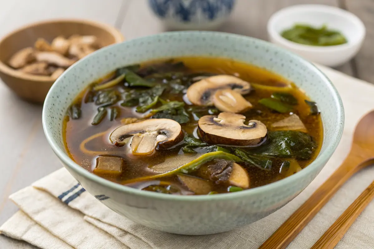 Healing Mushroom Kombu Broth