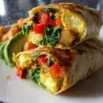 healthy morning wraps