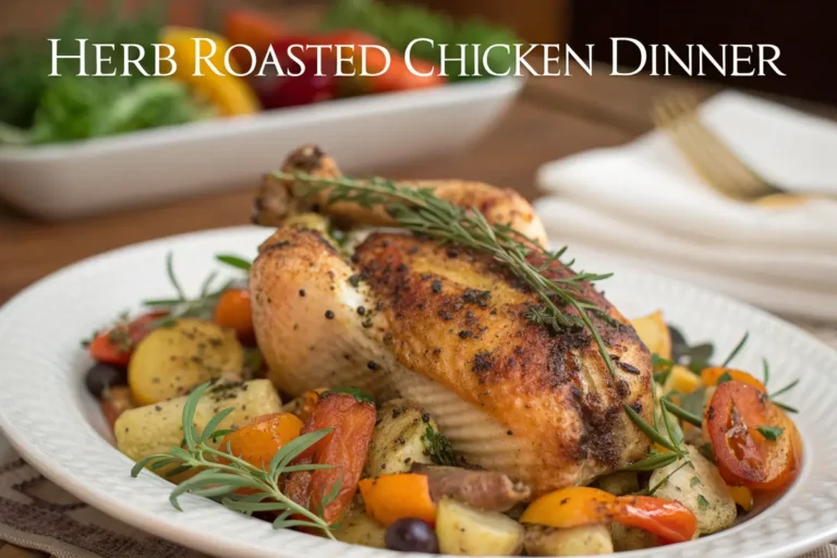 Herb Roasted Chicken Dinner