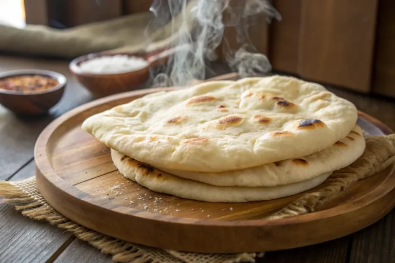 homemade naan