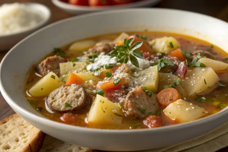 Italian Sausage Potato Soup