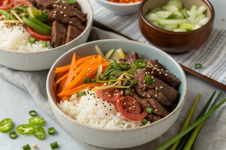 Korean Beef Rice Bowls