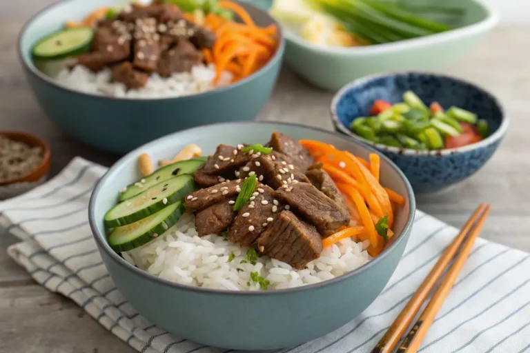 Korean Beef Rice Bowls