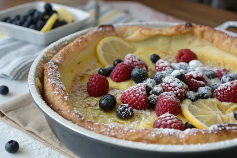Lemon Berry Dutch Baby
