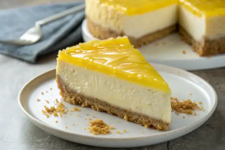 Lemon Curd Cheesecake