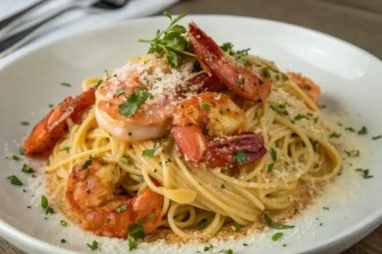 Lobster Shrimp Spaghetti