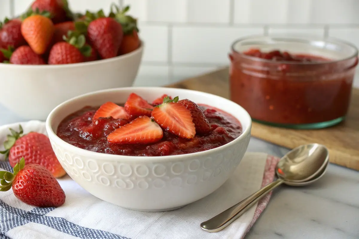 make strawberry freezer jam