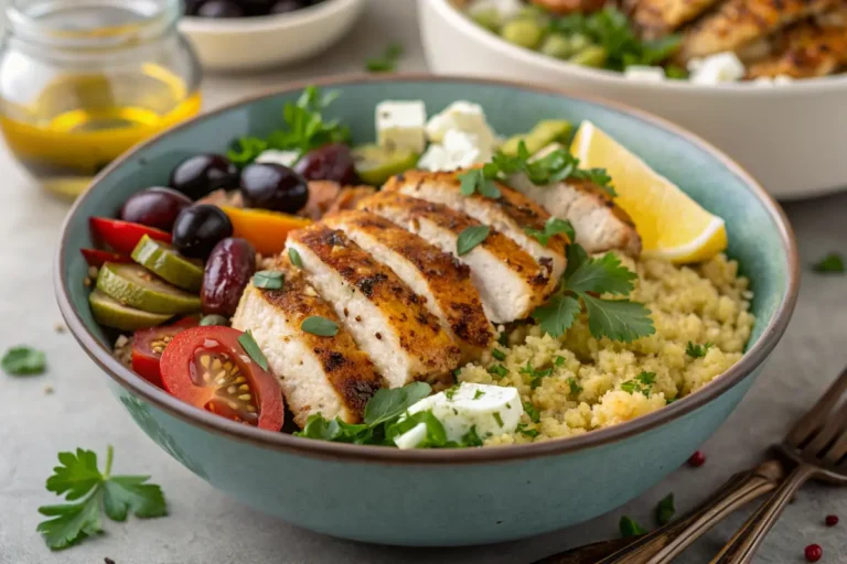 Mediterranean Chicken Bowls