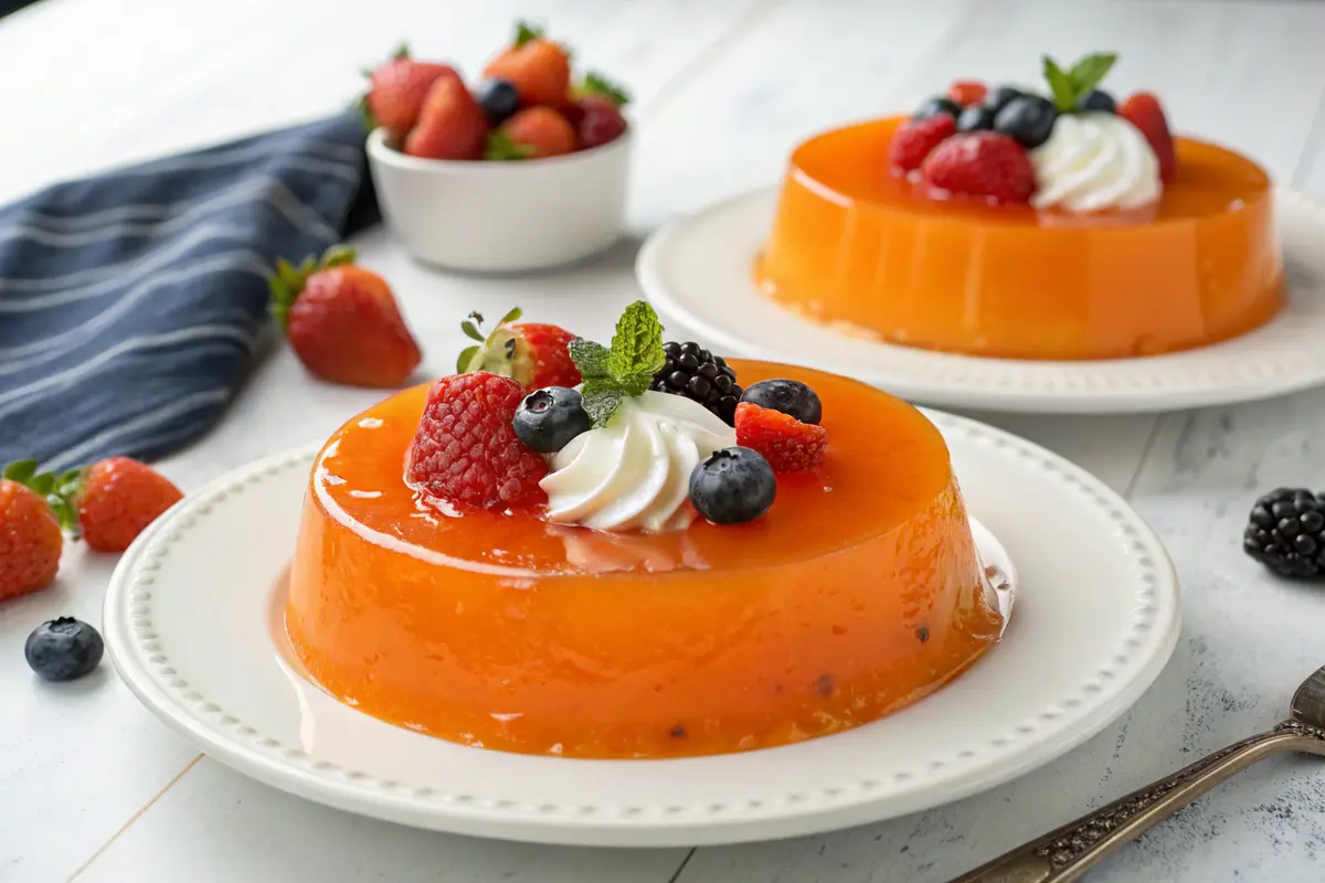 orange jello cake