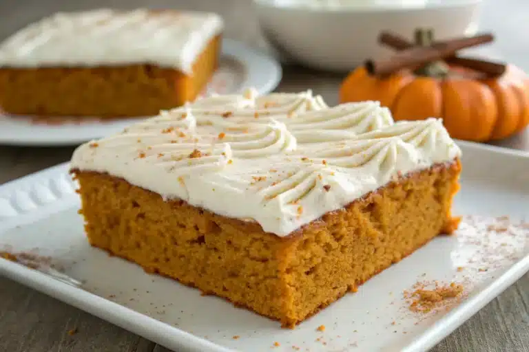 pumpkin sheet cake