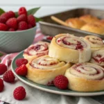 raspberry sweet rolls