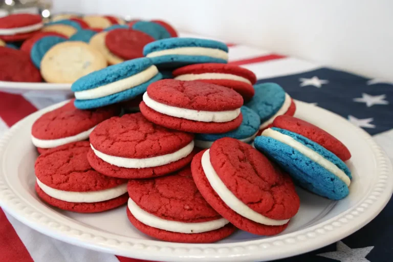 red white blue red velvet cookies