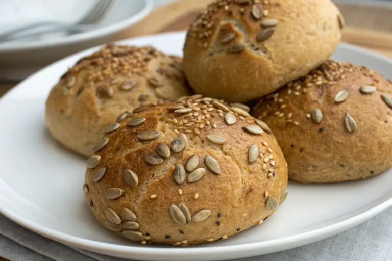 Seeded Spelt Sourdough Rolls