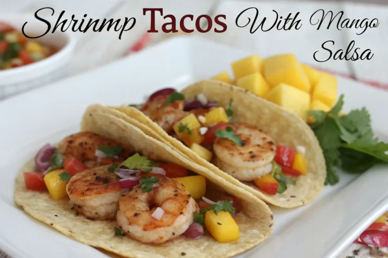 Shrimp Tacos with Mango Salsa