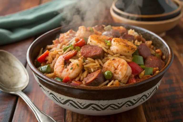 Slow Cooker Cajun Jambalaya