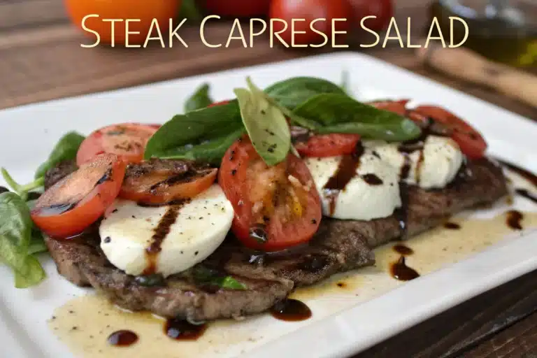 Steak Caprese Salad
