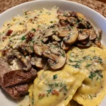 steak pasta