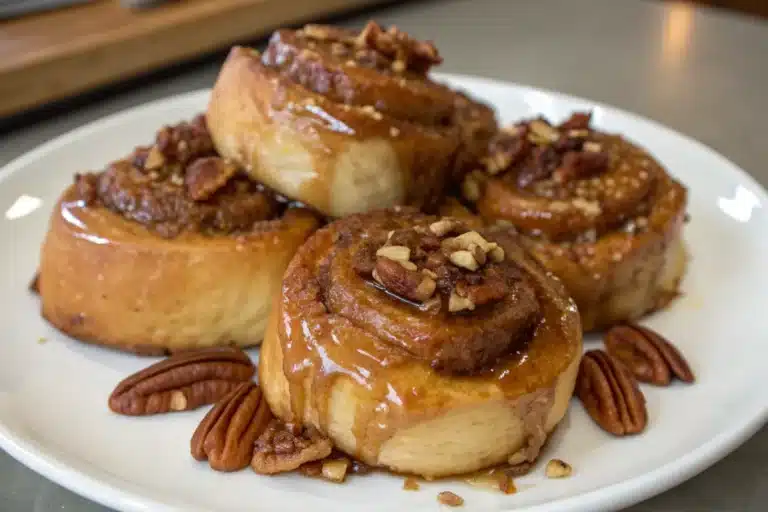 sticky buns pecans