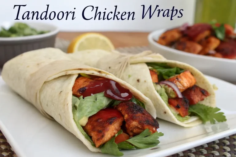 Tandoori Chicken Wraps