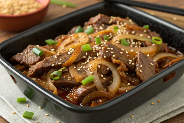 teriyaki beef casserole