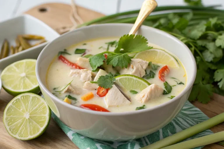 Thai Coconut Chicken Soup