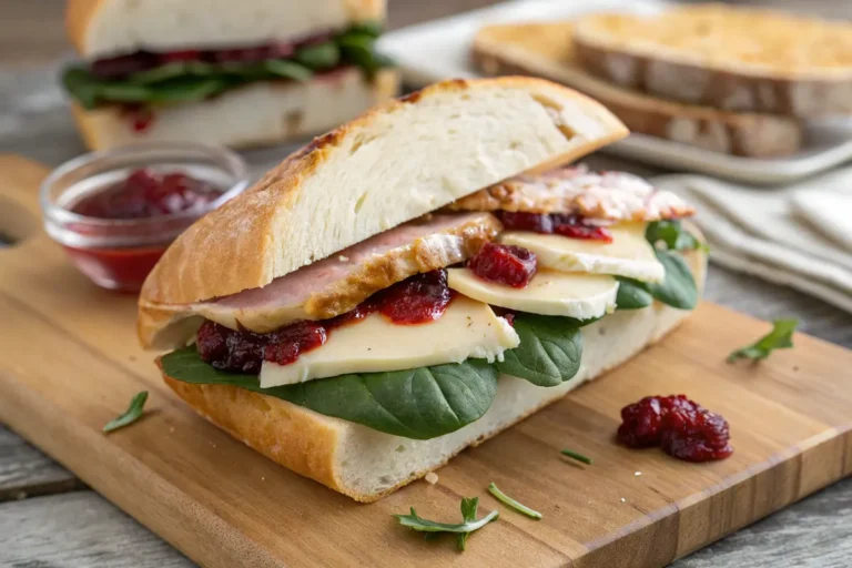 Turkey Brie Ciabatta Sandwich