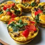 vegetable breakfast muffins