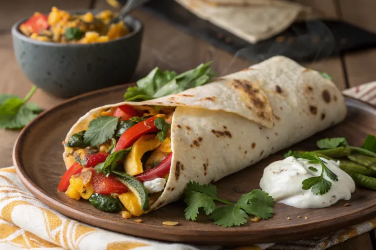 Veggie Breakfast Burritos