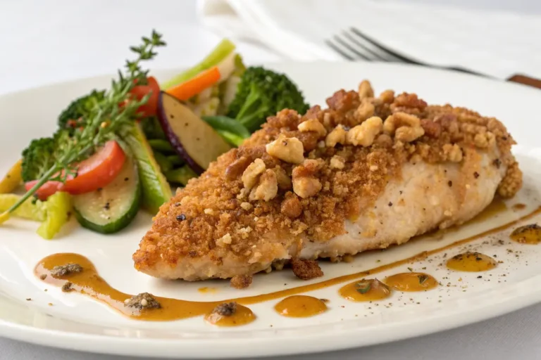 Walnut Crusted Chicken