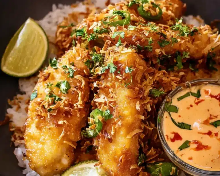 bang bang coconut chicken