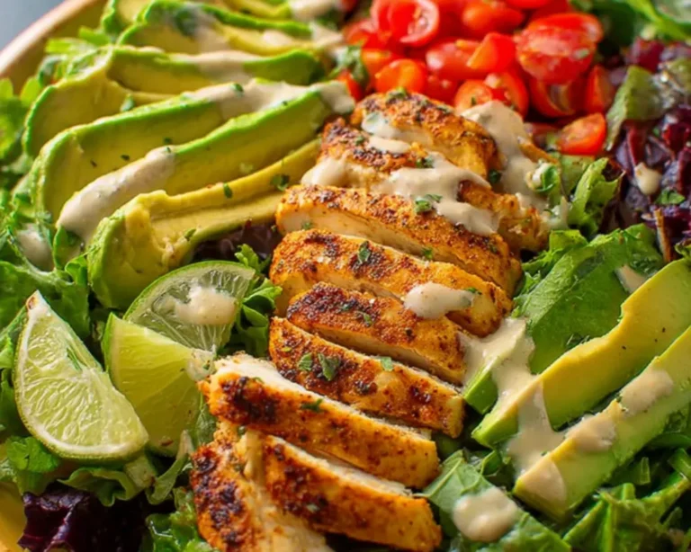 chipotle lime chicken salad