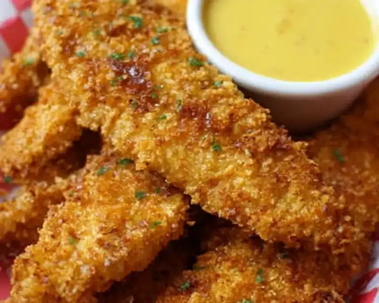crispy chicken tenders honey mustard