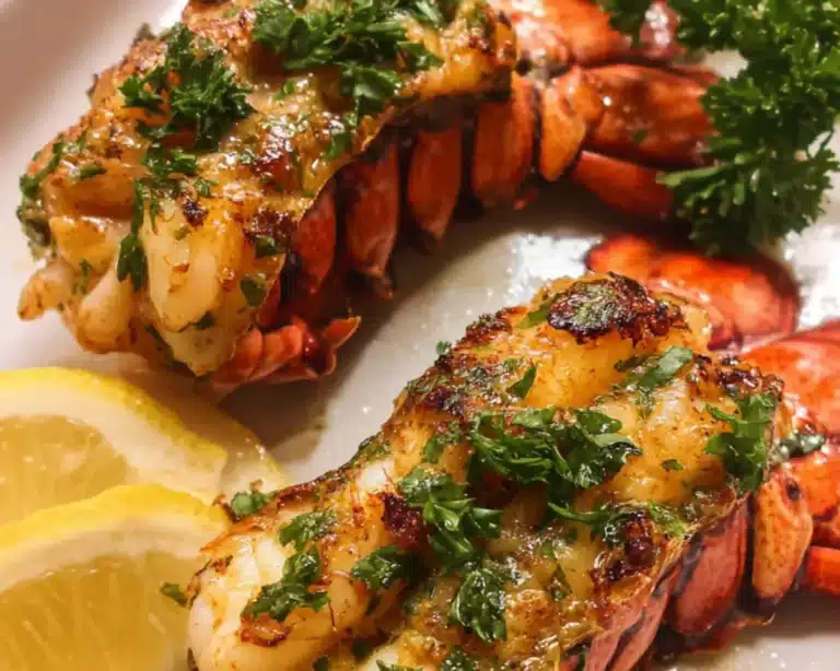 garlic butter lobster tails