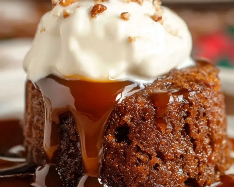 gingerbread sticky toffee pudding