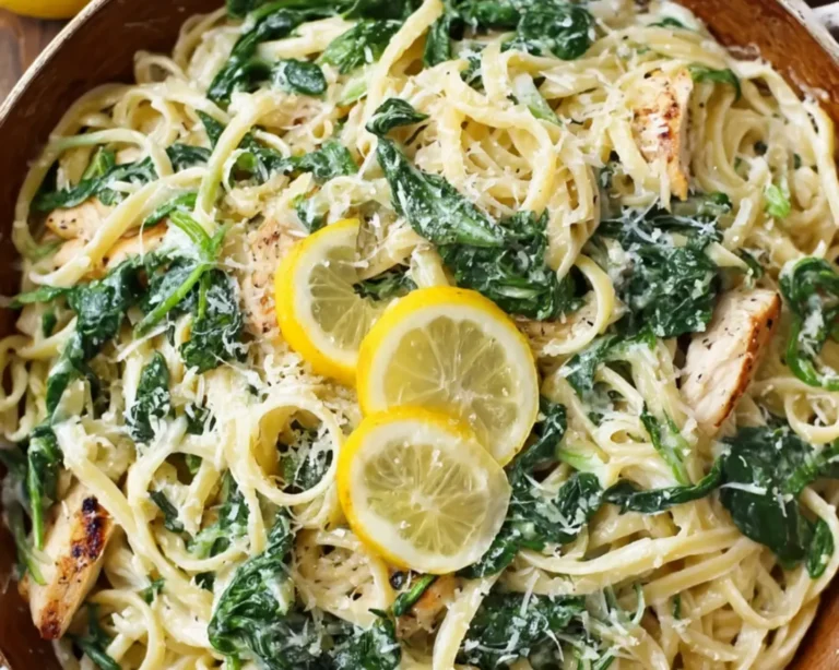 lemon ricotta spinach pasta