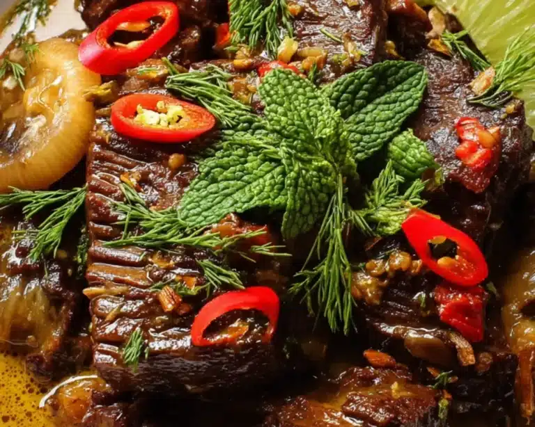 lemongrass coconut braised beef