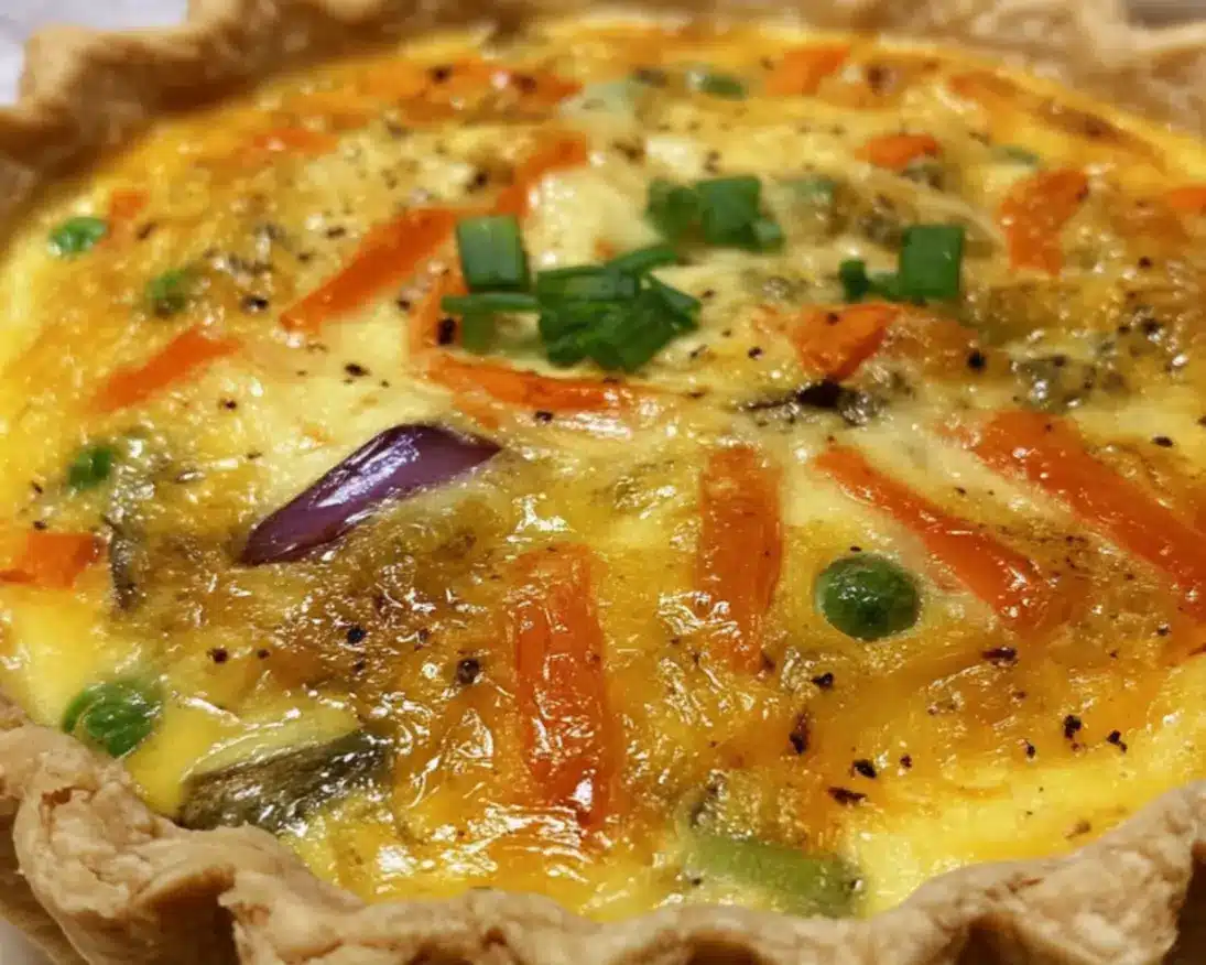 mixed vegetable quiche recipe
