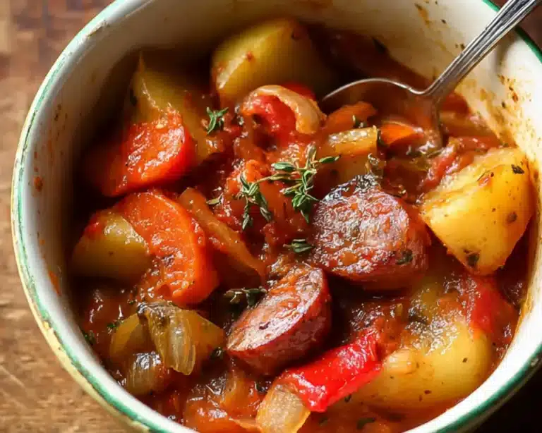 sausage potato stew recipe