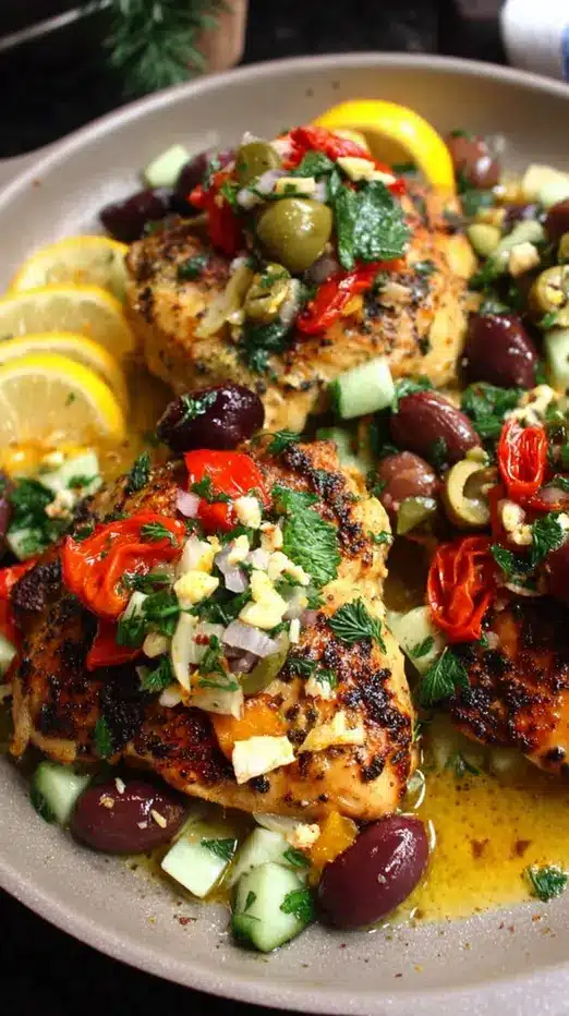 Chicken olive salsa served in multiple ways including tacos and rice bowls