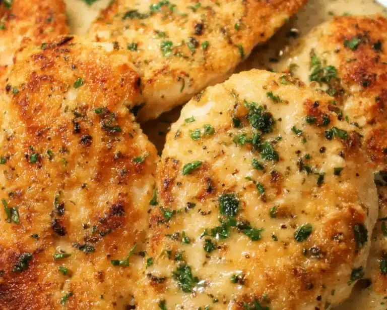 garlic parmesan crusted chicken