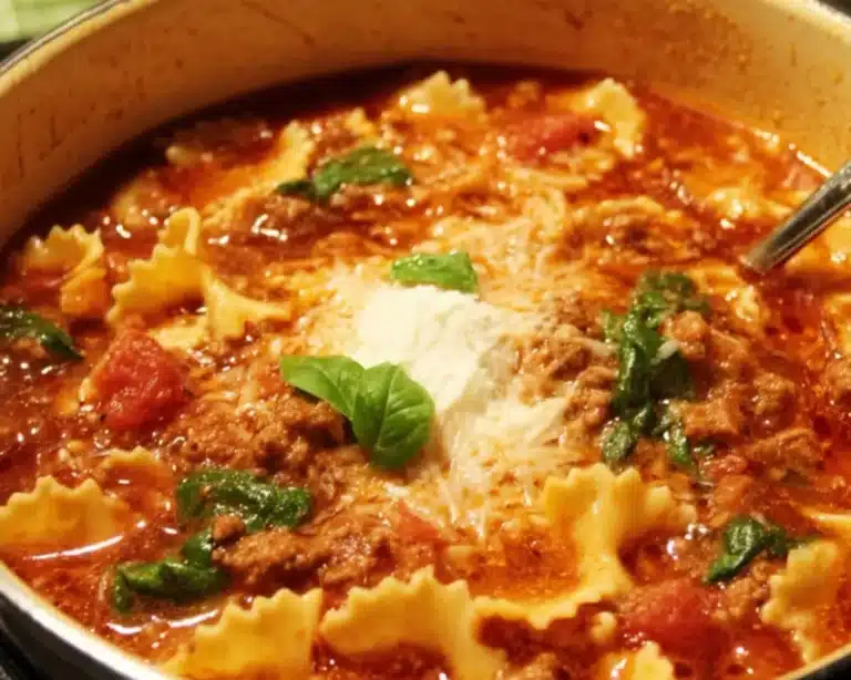 lasagna soup one pot