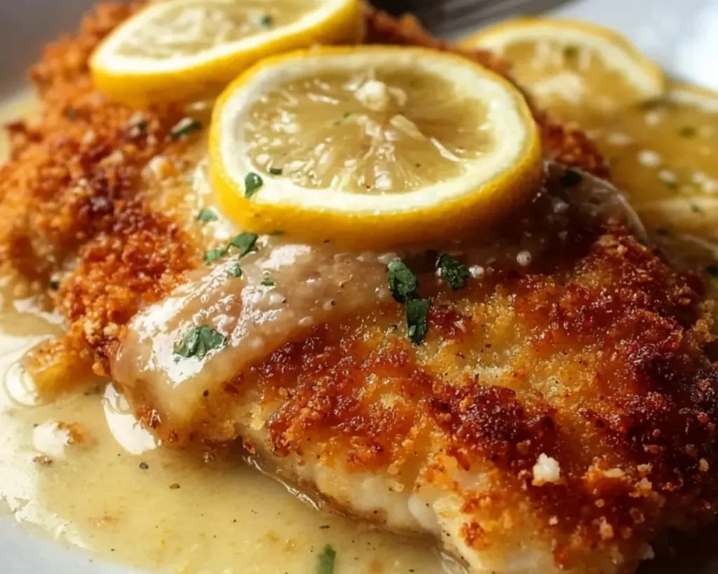 lemon pecorino crispy chicken